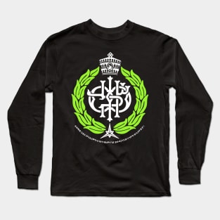 Haile Selassie I (QHS) Royal Laurel Long Sleeve T-Shirt